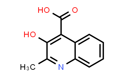 CAS No. 117-57-7, 3-Hydroxy-2-methylquinoline-4-carboxylic acid