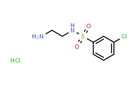 CAS No. 1170276-35-3, N-(2-Aminoethyl)-3-chlorobenzene-1-sulfonamide hydrochloride