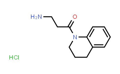 CAS No. 1170377-26-0, 3-Amino-1-(3,4-dihydroquinolin-1(2H)-yl)propan-1-one hydrochloride
