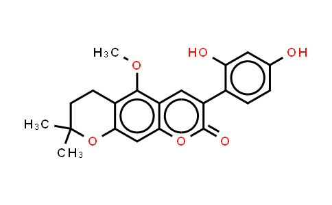 CAS No. 117038-82-1, Isoglycycoumarin