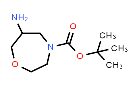 CAS No. 1170390-54-1, tert-Butyl 6-amino-1,4-oxazepane-4-carboxylate