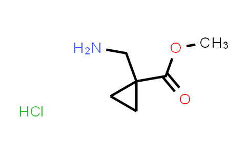 CAS No. 1170782-90-7, Methyl 1-(aminomethyl)cyclopropanecarboxylate hydrochloride