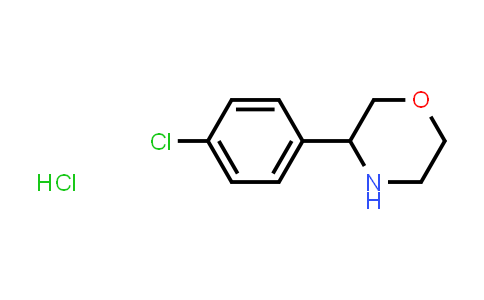 CAS No. 1170797-92-8, 3-(4-Chlorophenyl)morpholine hydrochloride