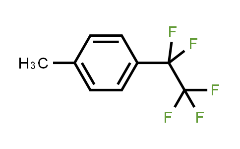 CAS No. 117081-46-6, Benzene, 1-methyl-4-(1,1,2,2,2-pentafluoroethyl)-