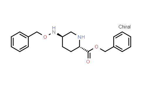 CAS No. 1171080-44-6, 2-Piperidinecarboxylic acid, 5-[(phenylmethoxy)amino]-, phenylmethyl ester, (2S,5R)-