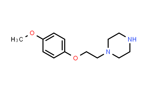 CAS No. 117132-44-2, 1-[2-(4-Methoxyphenoxy)ethyl]piperazine