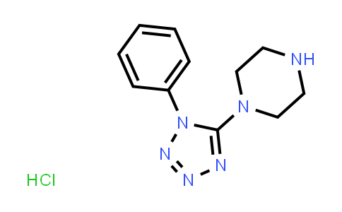 CAS No. 1171471-37-6, 1-(1-Phenyl-1H-tetrazol-5-yl)piperazine hydrochloride