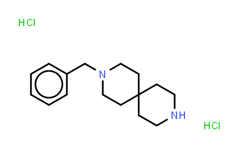 CAS No. 1171506-89-0, 3,9-Diazaspiro[5.5]undecane, 3-(phenylmethyl)-, (Hydrochloride) (1:2)