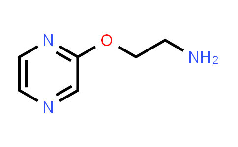 CAS No. 117156-54-4, 2-(Pyrazin-2-yloxy)ethan-1-amine