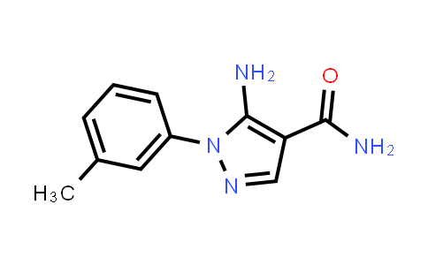 CAS No. 1171627-74-9, 5-Amino-1-(3-methylphenyl)-1H-pyrazole-4-carboxamide