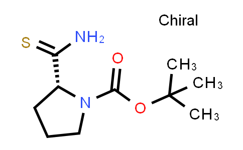 CAS No. 117175-41-4, tert-Butyl (R)-2-carbamothioylpyrrolidine-1-carboxylate