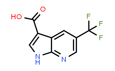 CAS No. 1171920-15-2, 5-(Trifluoromethyl)-1H-pyrrolo[2,3-b]pyridine-3-carboxylic acid