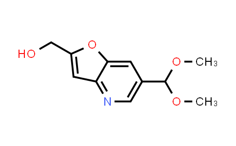CAS No. 1171920-53-8, (6-(Dimethoxymethyl)furo[3,2-b]pyridin-2-yl)methanol