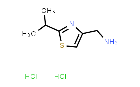 CAS No. 1171981-10-4, (2-Isopropylthiazol-4-yl)methanamine dihydrochloride