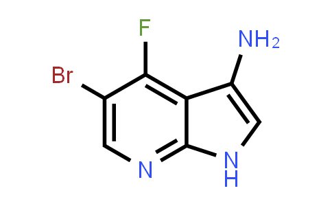 CAS No. 1172068-36-8, 1H-Pyrrolo[2,3-b]pyridin-3-amine, 5-bromo-4-fluoro-