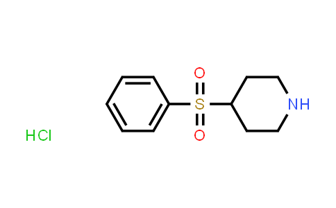 CAS No. 1172500-91-2, 4-(Phenylsulfonyl)piperidine hydrochloride
