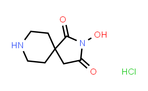 CAS No. 117280-76-9, 2,8-Diazaspiro[4.5]decane-1,3-dione, 2-hydroxy-,(Hydrochloride) (1:1)
