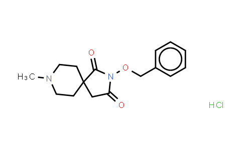 CAS No. 117280-96-3, 2,8-Diazaspiro[4.5]decane-1,3-dione,8-methyl-2-(phenylmethoxy)-,(Hydrochloride) (1:1)