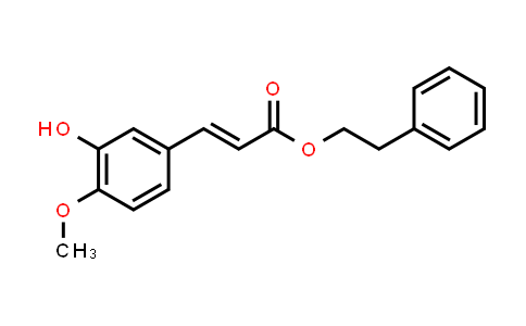 CAS No. 117292-80-5, (E)-phenethyl 3-(3-hydroxy-4-methoxyphenyl)acrylate