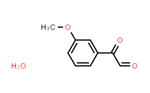 CAS No. 1172965-47-7, 2-(3-Methoxyphenyl)-2-oxoacetaldehyde hydrate