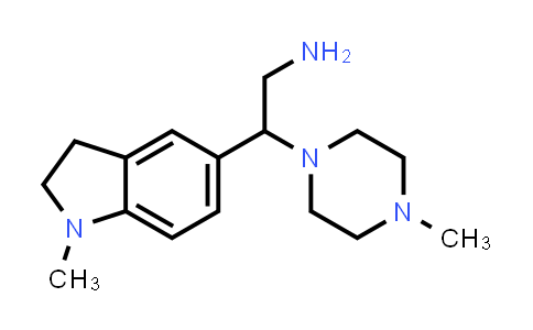 CAS No. 1172989-88-6, 2-(1-Methylindolin-5-yl)-2-(4-methylpiperazin-1-yl)ethan-1-amine
