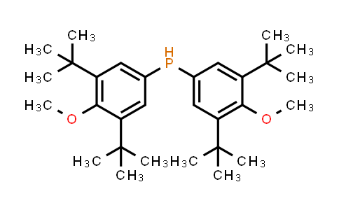 CAS No. 1173023-24-9, Bis[3,5-bis(1,1-dimethylethyl)-4-methoxyphenyl]phosphine