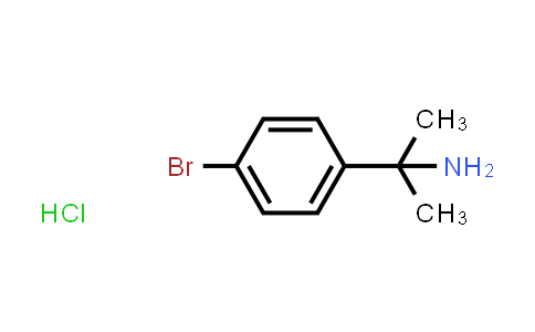 CAS No. 1173047-86-3, 2-(4-Bromophenyl)propan-2-amine hydrochloride