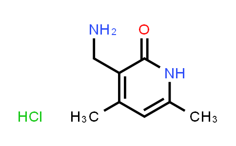 CAS No. 1173081-96-3, 3-(Aminomethyl)-4,6-dimethyl-1,2-dihydropyridin-2-one hydrochloride