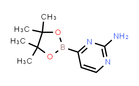 CAS No. 1173206-16-0, 4-(4,4,5,5-Tetramethyl-1,3,2-dioxaborolan-2-yl)pyrimidin-2-amine