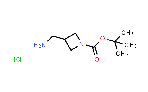 CAS No. 1173206-71-7, tert-Butyl 3-(aminomethyl)azetidine-1-carboxylate hydrochloride