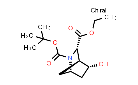 CAS No. 1173294-40-0, (1S,3S,4S,5R)-2-tert-Butyl 3-ethyl 5-hydroxy-2-azabicyclo[2.2.1]heptane-2,3-dicarboxylate