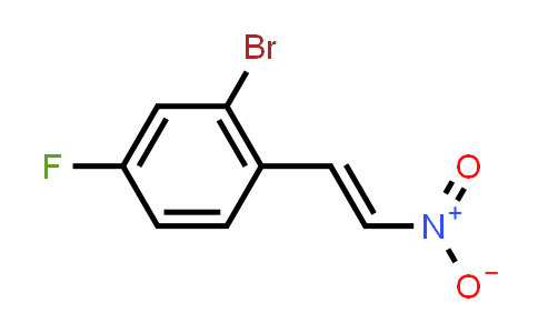 CAS No. 1173360-91-2, 2-Bromo-4-fluoro-1-(2-nitrovinyl)benzene