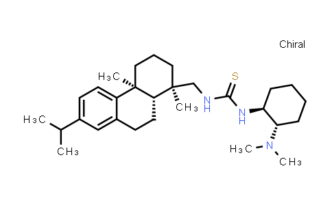 CAS No. 1173373-69-7, N-[(1S,2S)-2-(Dimethylamino)cyclohexyl]-N'-[[(1R,4aS,10aR)-1,2,3,4,4a,9,10,10a-octahydro-1,4a-dimethyl-7-(1-methylethyl)-1-phenanthrenyl]methyl]thiourea