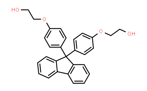 CAS No. 117344-32-8, 2,2'-(((9H-Fluorene-9,9-diyl)bis(4,1-phenylene))bis(oxy))diethanol