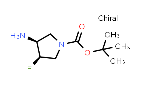 CAS No. 1174020-30-4, (3S,4R)-tert-Butyl 3-amino-4-fluoropyrrolidine-1-carboxylate