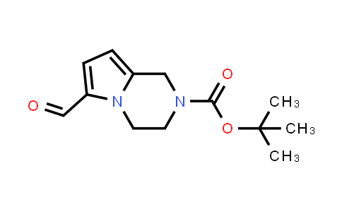 CAS No. 1174068-79-1, tert-Butyl 6-formyl-1H,2H,3H,4H-pyrrolo[1,2-a]pyrazine-2-carboxylate