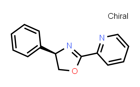 CAS No. 117408-99-8, 2-[(4R)-4,5-Dihydro-4-phenyl-2-oxazolyl]pyridine