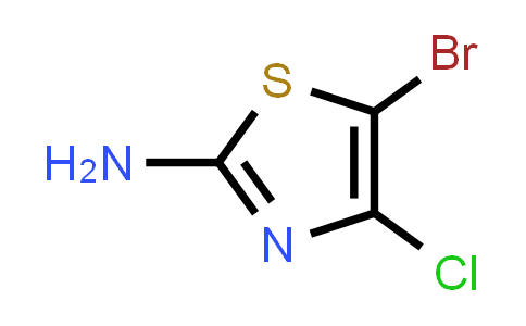 CAS No. 1174132-80-9, 5-Bromo-4-chlorothiazol-2-amine