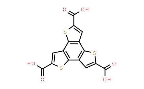CAS No. 1174223-25-6, Benzo[1,2-b:3,4-b':5,6-b'']trithiophene-2,5,8-tricarboxylic acid