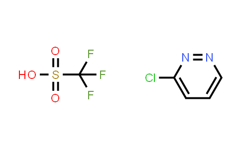 CAS No. 1174307-32-4, 3-Chloropyridazine trifluoromethanesulfonate