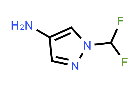 CAS No. 1174309-16-0, 1-(Difluoromethyl)-1H-pyrazol-4-amine