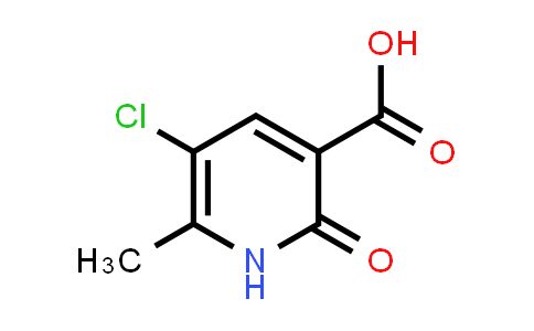 CAS No. 117449-75-9, 5-Chloro-6-methyl-2-oxo-1,2-dihydropyridine-3-carboxylic acid