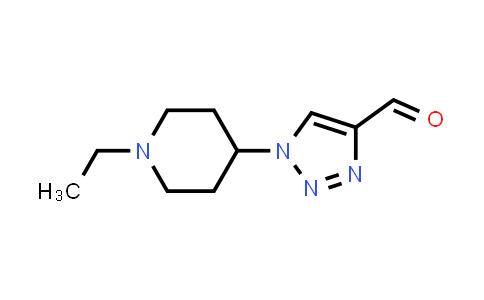 CAS No. 1175146-85-6, 1-(1-Ethylpiperidin-4-yl)-1H-1,2,3-triazole-4-carbaldehyde