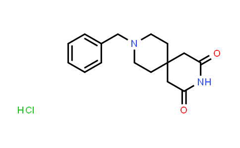 CAS No. 1176981-07-9, 9-Benzyl-3,9-diazaspiro[5.5]undecane-2,4-dione hydrochloride