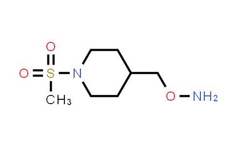 CAS No. 1177225-41-0, O-[(1-methylsulfonylpiperidin-4-yl)methyl]hydroxylamine