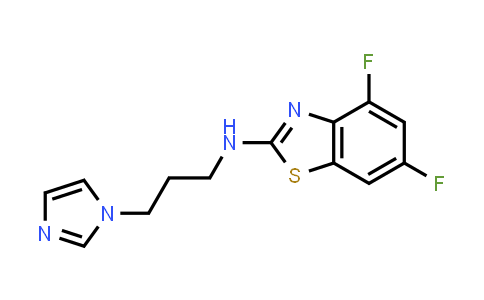 CAS No. 1177275-05-6, 4,6-Difluoro-N-[3-(1H-imidazol-1-yl)propyl]-1,3-benzothiazol-2-amine
