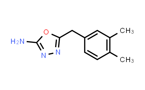 CAS No. 1177283-43-0, 5-(3,4-Dimethylbenzyl)-1,3,4-oxadiazol-2-amine