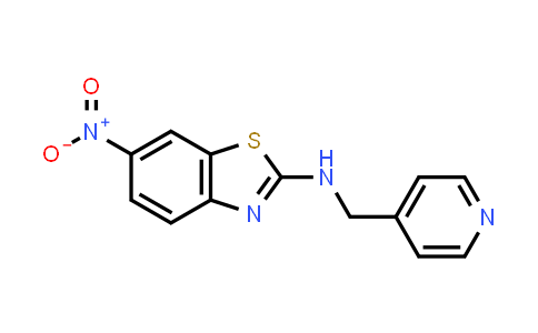 CAS No. 1177296-53-5, 6-Nitro-N-(pyridin-4-ylmethyl)-1,3-benzothiazol-2-amine