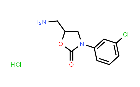 CAS No. 1177301-96-0, 5-(Aminomethyl)-3-(3-chlorophenyl)-1,3-oxazolidin-2-one hydrochloride
