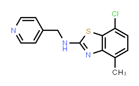 CAS No. 1177306-69-2, 7-Chloro-4-methyl-N-(pyridin-4-ylmethyl)-1,3-benzothiazol-2-amine